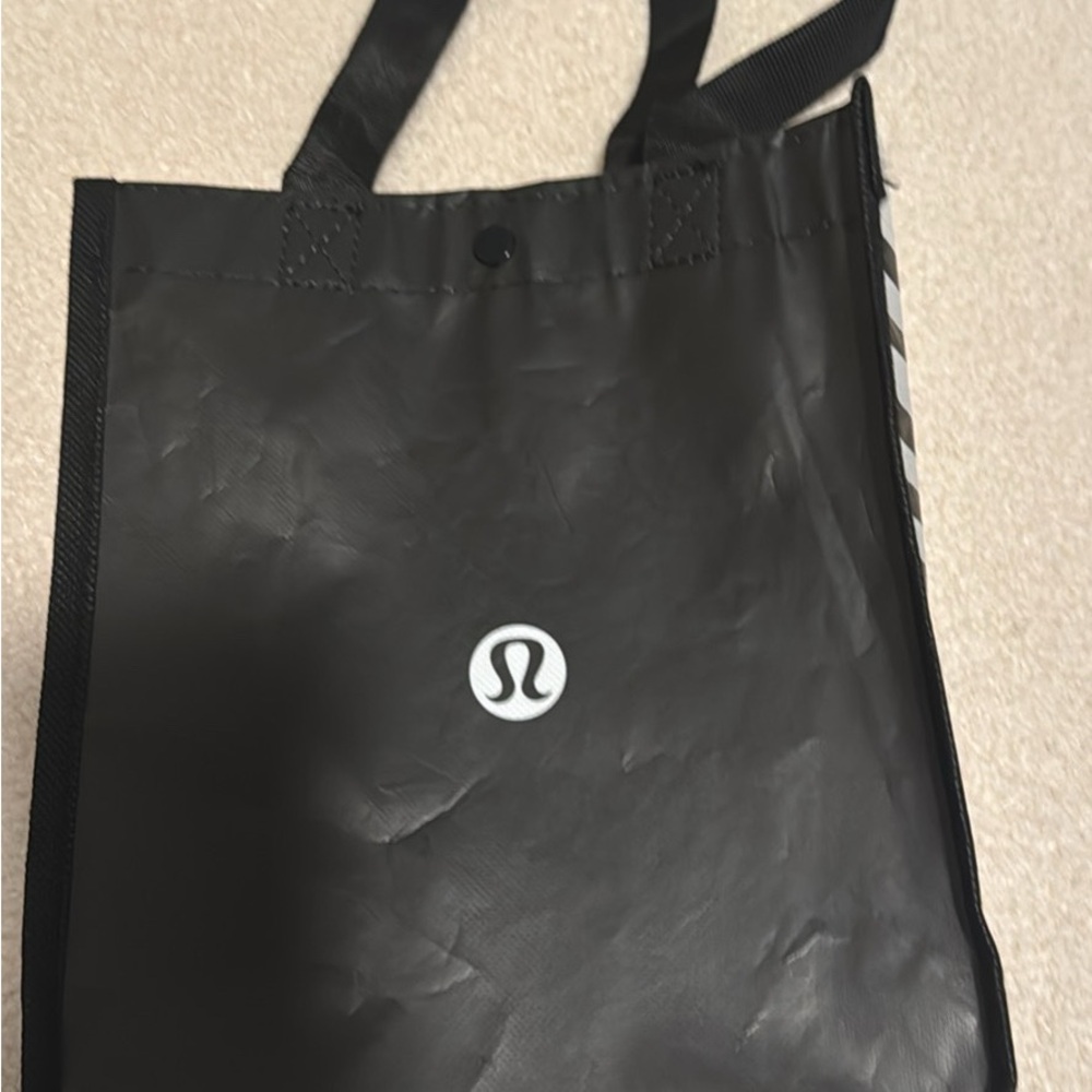 Lululemon Athletica Black Shopping Tote